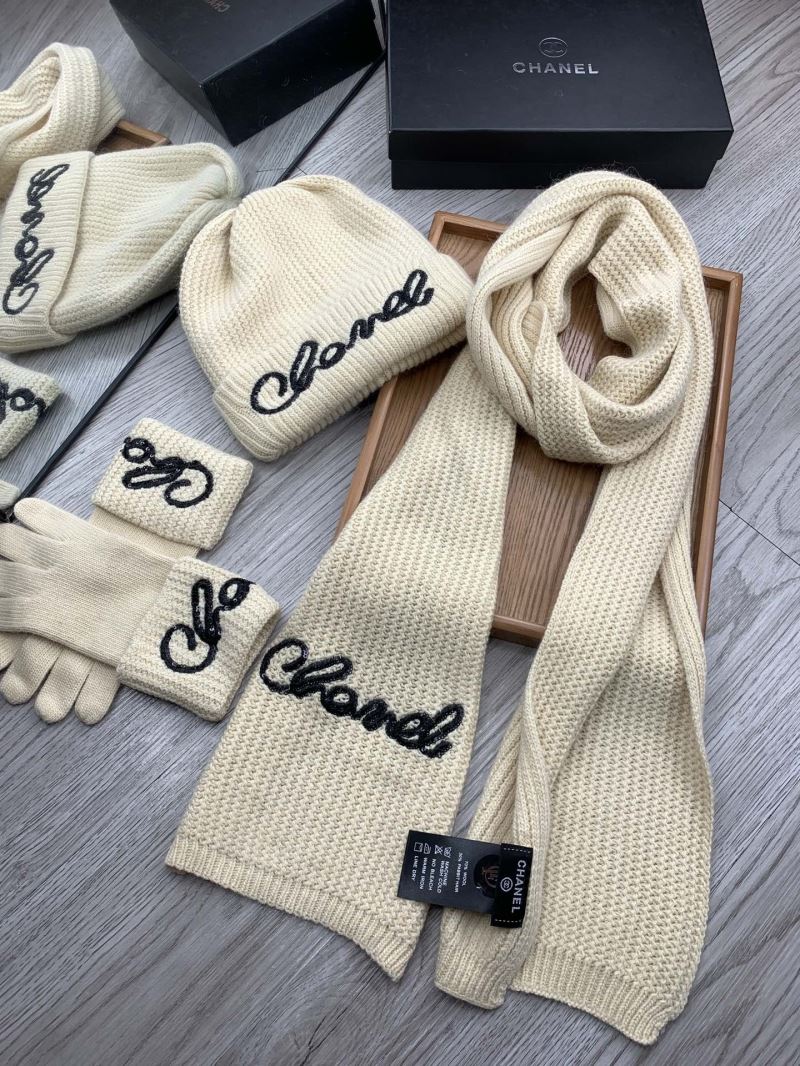 Chanel Caps Scarfs